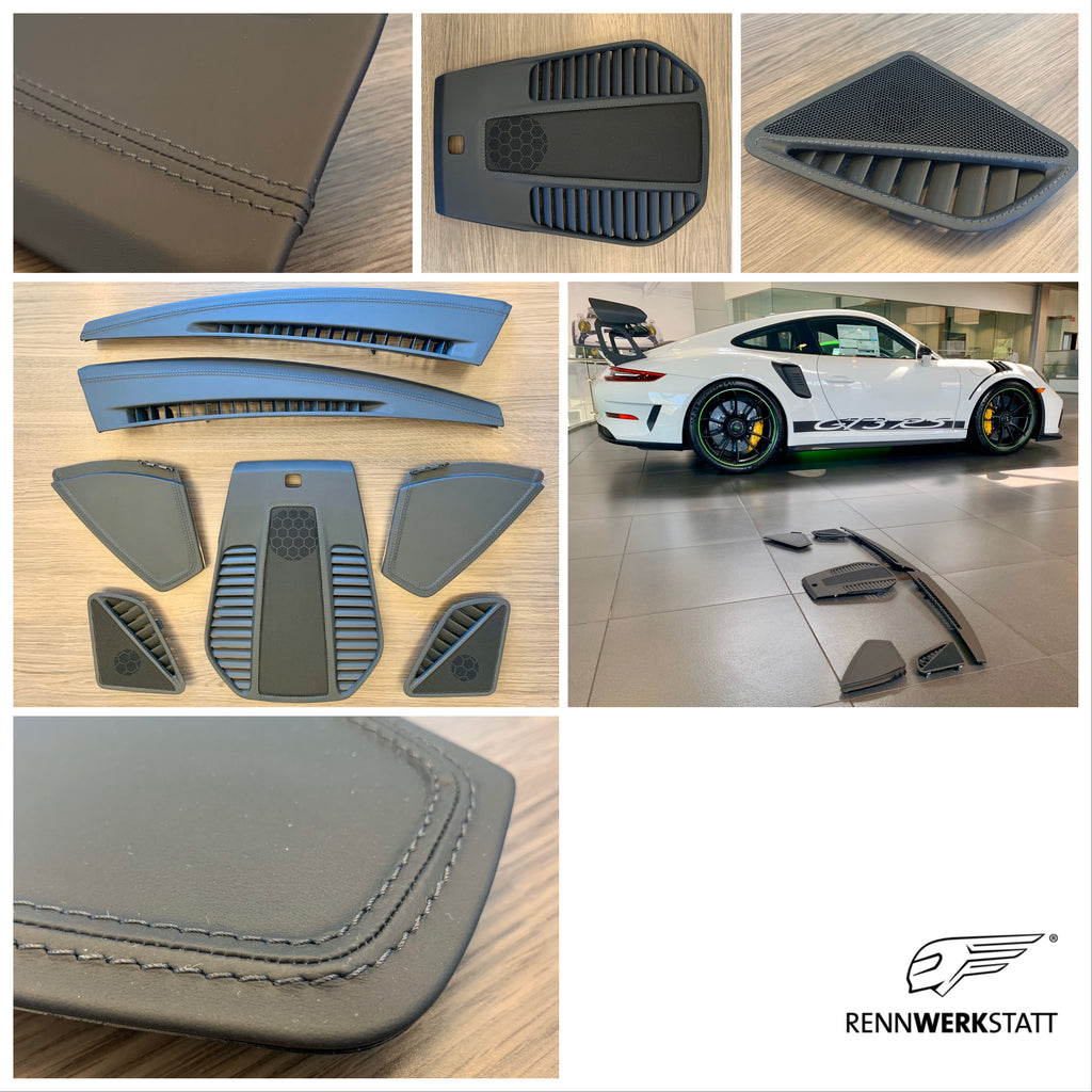 Licence plate holder „Porsche Exclusive Manufaktur“